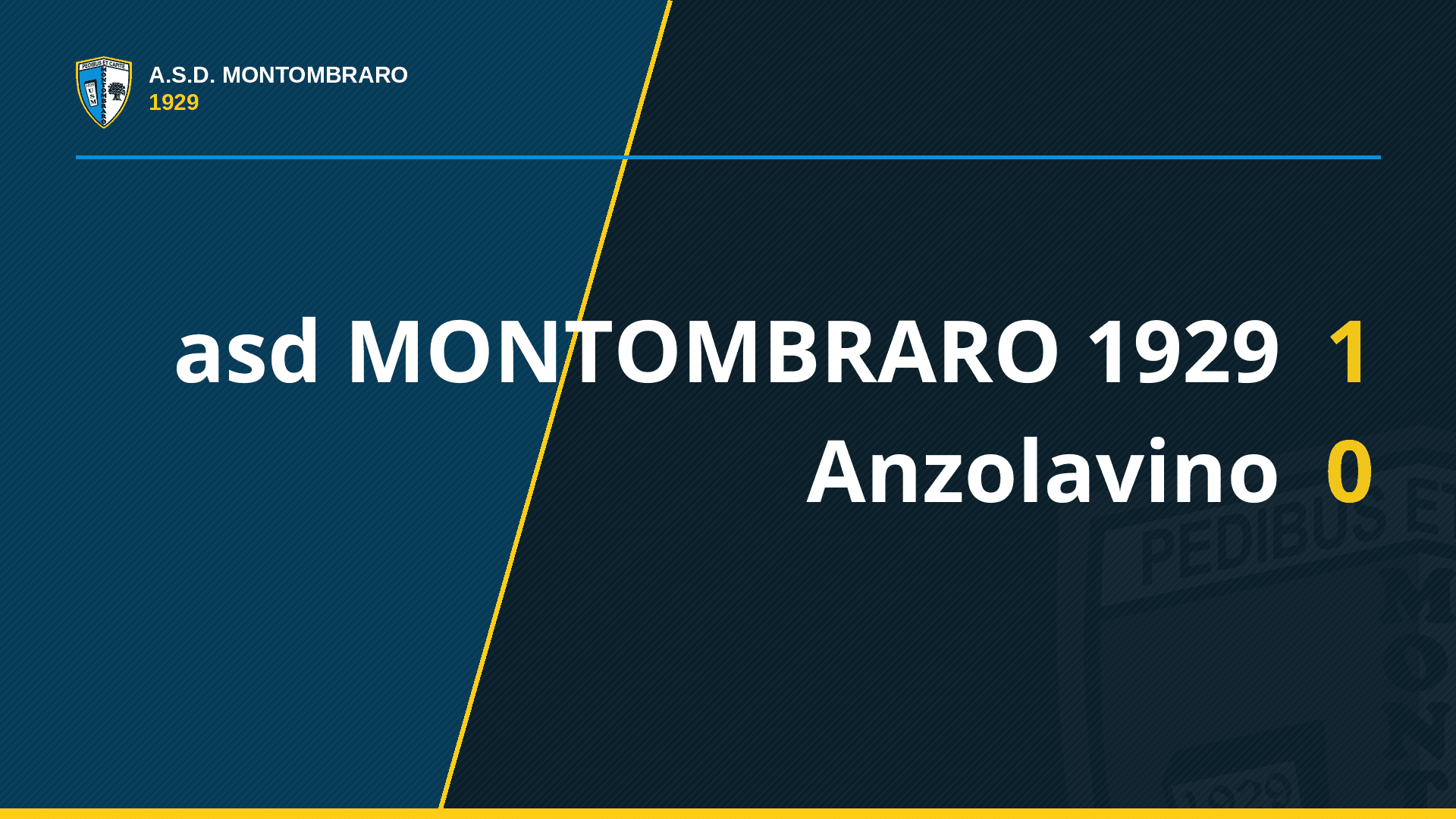 Montombraro, primo sorriso davanti al proprio pubblico