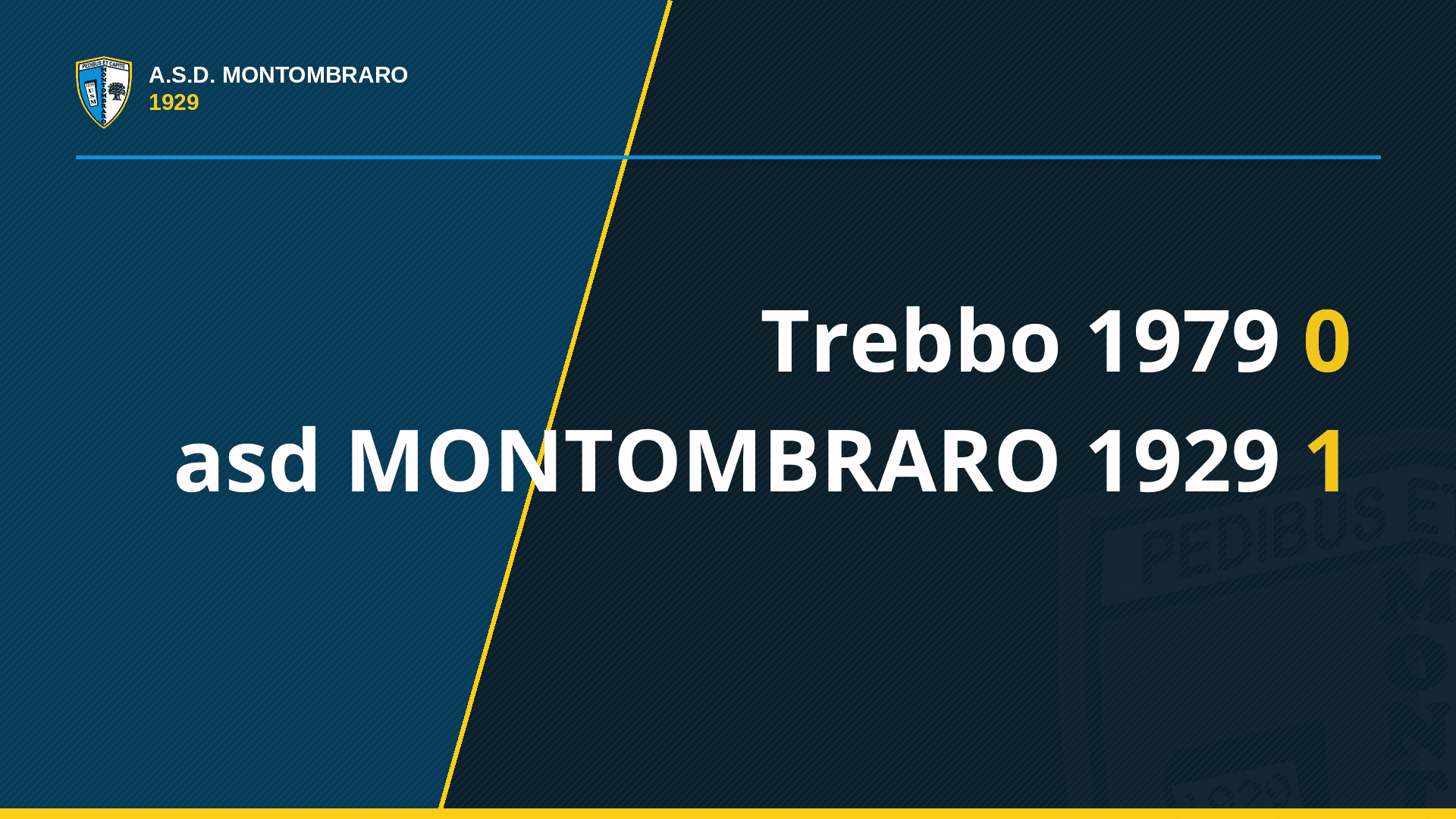 LUSVARGHI DECIDE A TREBBO: IL MONTOMBRARO VOLA AL SECONDO POSTO!